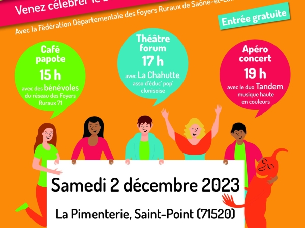 Fête du bénévolat le 2 décembre à Saint-Point