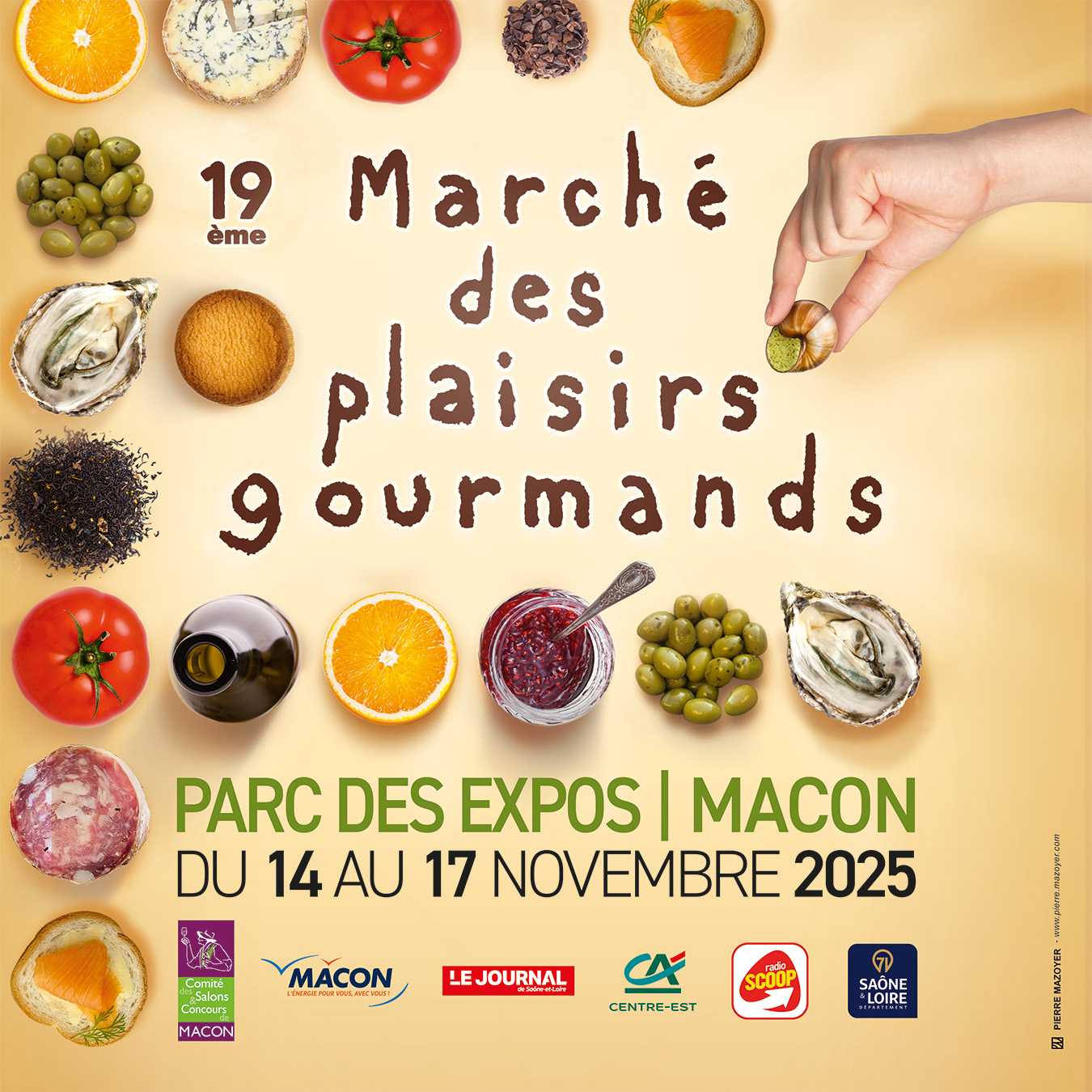 Marché des plaisirs gourmand du 14 au 17 novembre2025