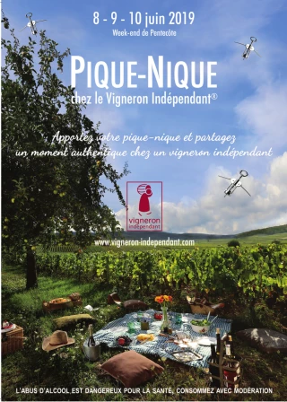 Pique-Nique chez le Vigneron Indépendant lors du week-end de la Pentecôte