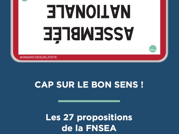 Les candidats aux législatives en Saône-et-Loire ! « Cap sur le bon sens », réclame la FNSEA