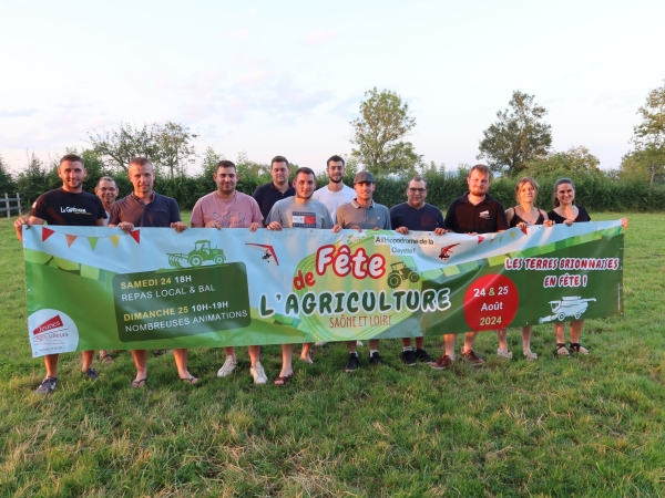 Des jeunes agriculteurs réunis autour de la promotion de l'agriculture du Brionnais