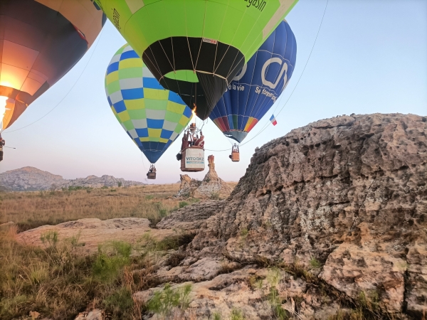 Voyage en montgolfière à Madagascar