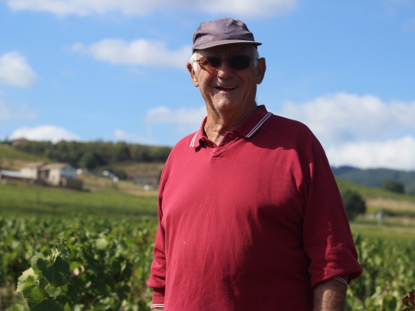 Au domaine Béroujon, Marius a terminé ses 61e vendanges