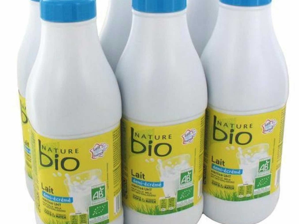 En France, le lait bio est déclassé