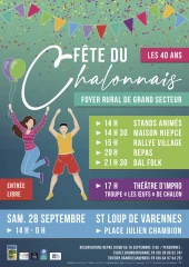 40 ans de convivialité en Grand Chalonnais