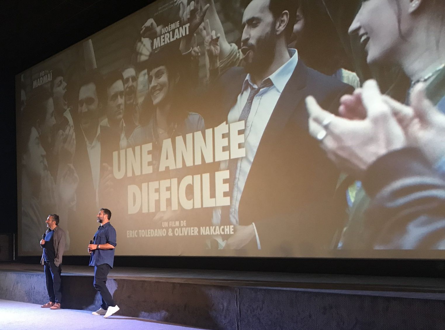 Olivier Nakache et Eric Toledano présentent leur film en avant-première à Mâcon.