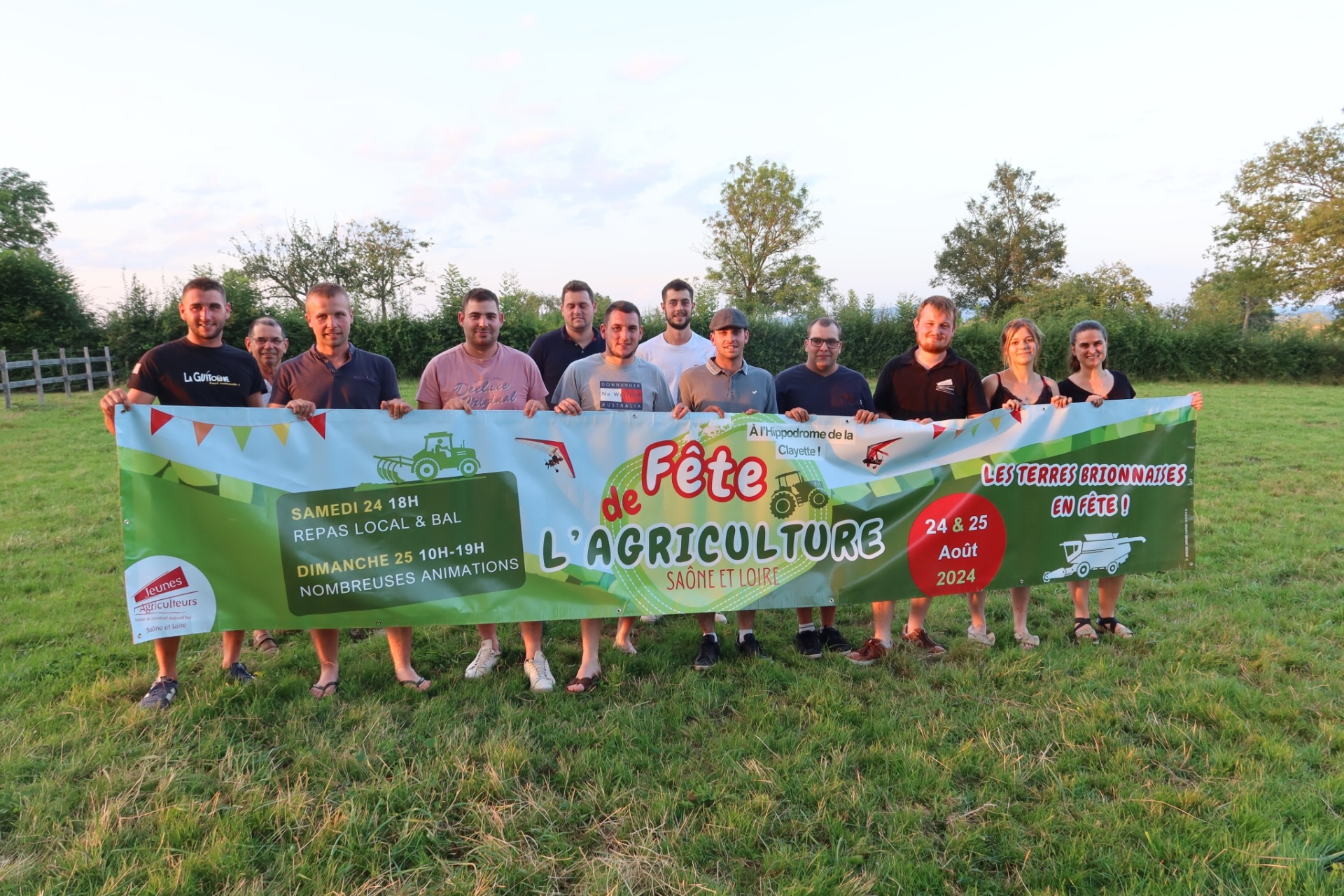 Des jeunes agriculteurs réunis autour de la promotion de l'agriculture du Brionnais