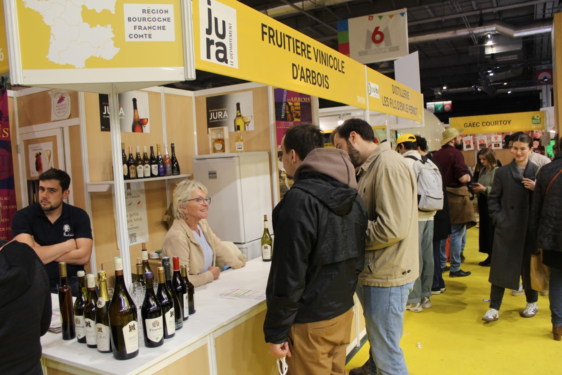 La Fruitière vinicole d'Arbois, fidèle au Salon de l'Agriculture